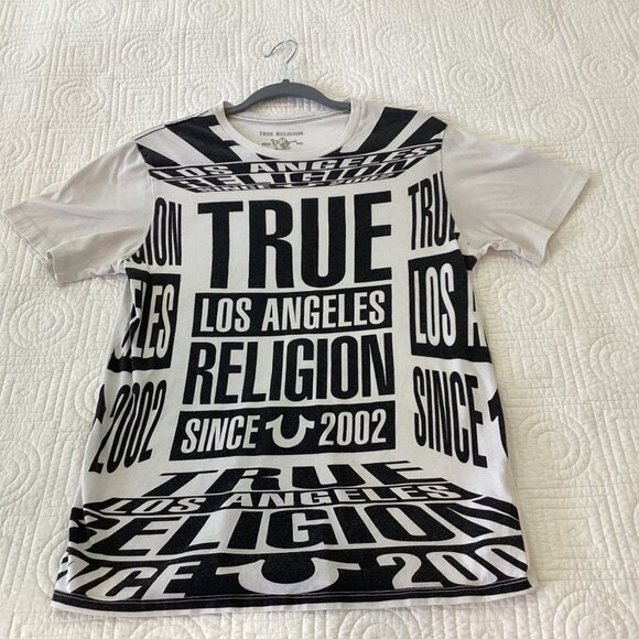 TRUE RELIGION graphic Tee women size XS - Picture 1 of 11